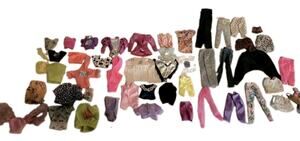 Vintage Barbie Doll Clothes Lot Approx. 50 Pieces Mixed 1980s 1990s Mattel...